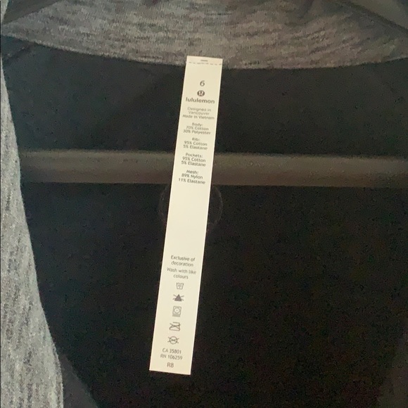 NEW Lululemon Gray Jacket - Picture 5 of 5